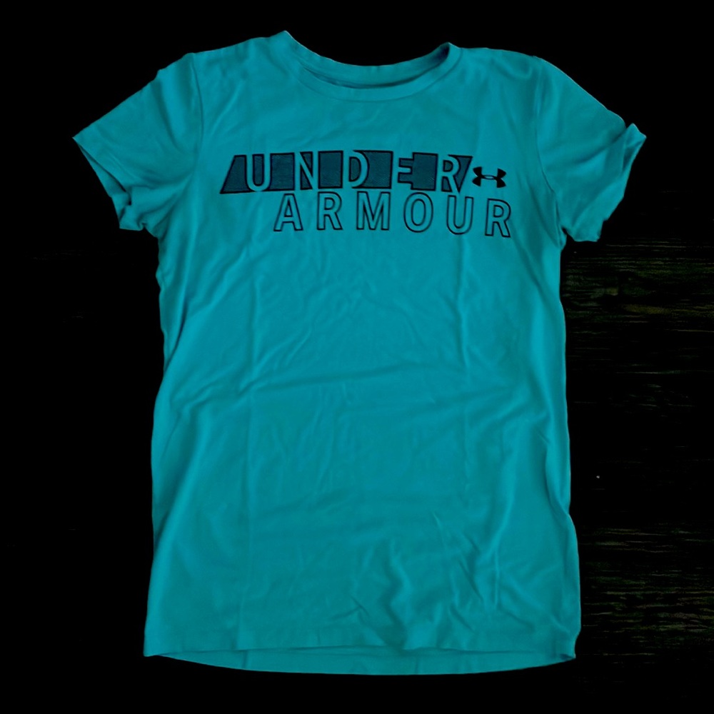Under Armour T-shirt Teal Blue